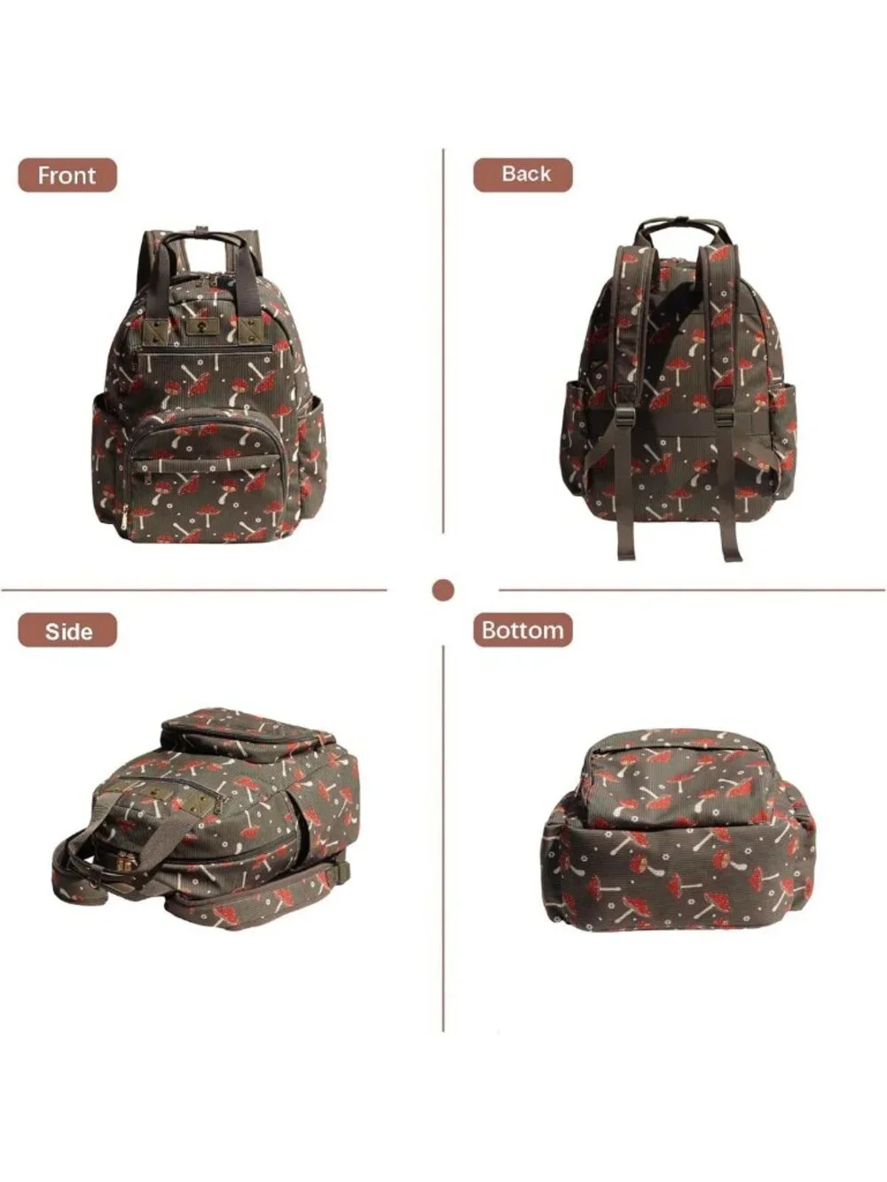 Stylish Large Capacity Diaper Bag Backpack | Multifunctional Baby Travel Pack